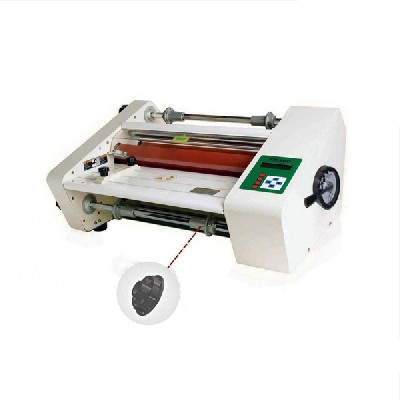 Double sided hot laminating machine